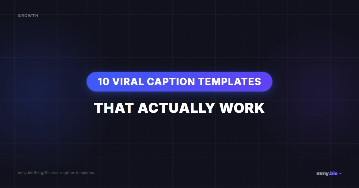 10 Viral Caption Templates That Actually Work