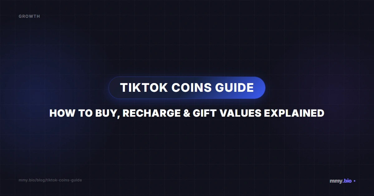 TikTok Coins Guide: How to Buy, Recharge & Gift Values Explained